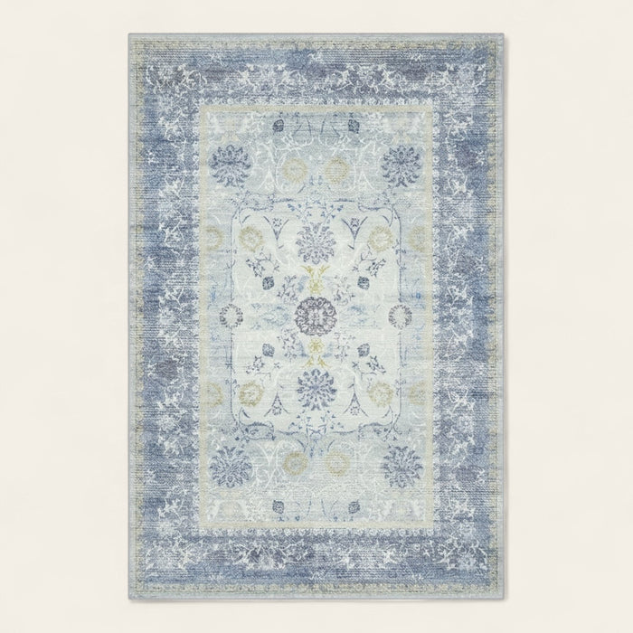 Rug – Distressed Persian – Sky Mist