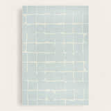 Rug – Grid Abstract – Sky Mist