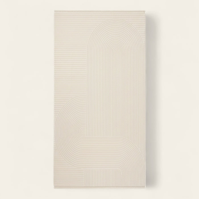 Rug – Minimal Arch – Pearl Grey