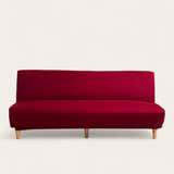 Sofa Bed Cover – Plain Stretch – Bordeaux