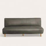 Sofa Bed Cover – Plain Stretch – Olive Stone