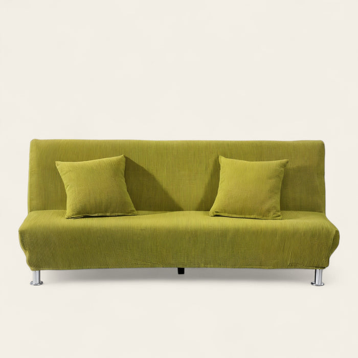 Sofa Bed Cover – Velvet Plush – Lime Mist