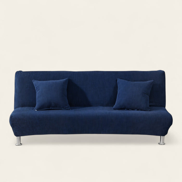 Sofa Bed Cover – Velvet Plush – Midnight Navy