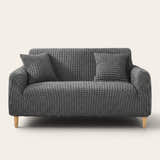 Sofa Cover – Bubble Knit – Charcoal