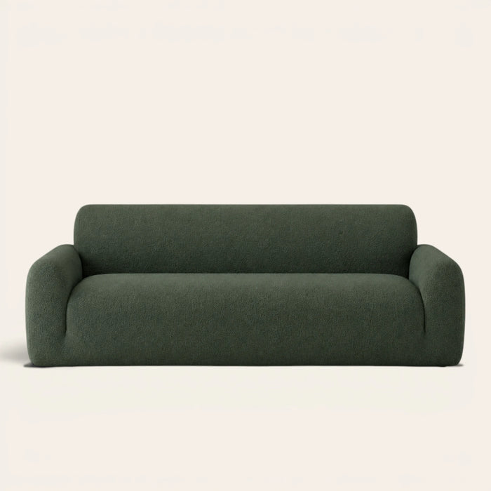 Forest Chenille sofa cover on a plain studio background, view 4
