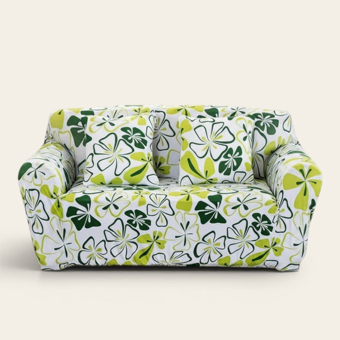 Sofa Cover – Floral – Sage Mist