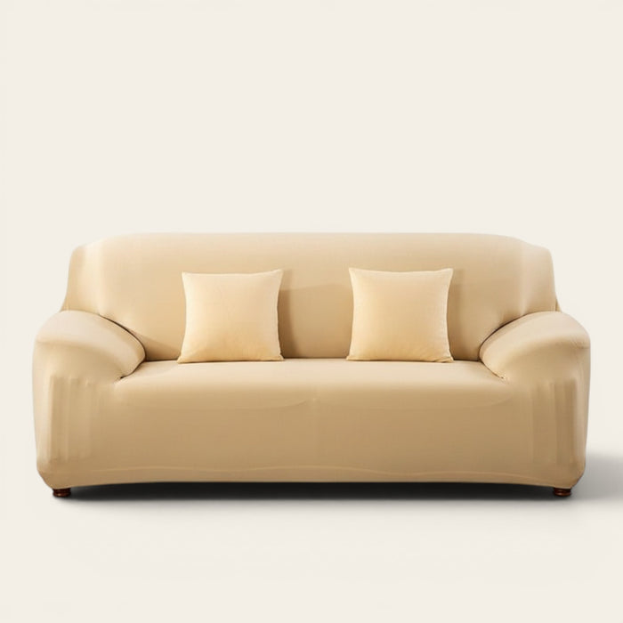 Sofa Cover – Plain Stretch – Buttermilk