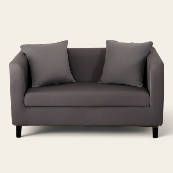 Sofa Cover – Plain Stretch – Charcoal