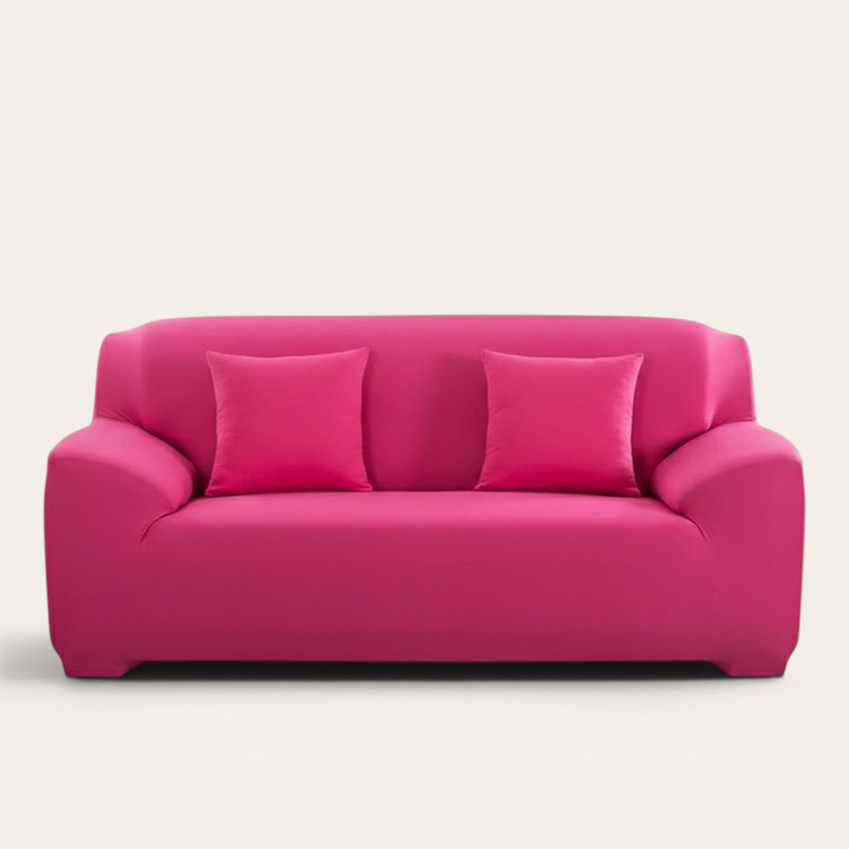 Sofa Cover – Plain Stretch – Fuchsia