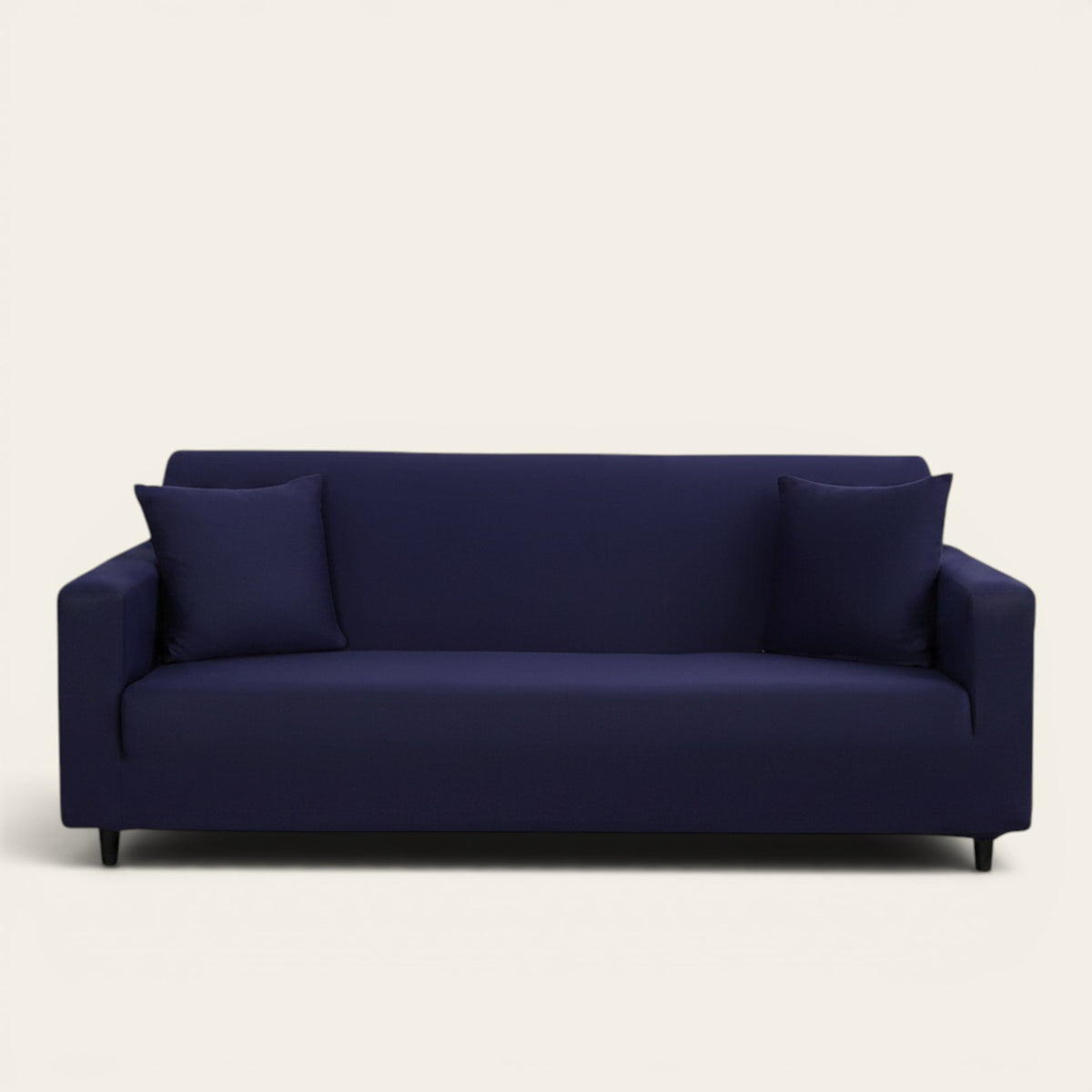 Sofa Cover – Plain Stretch – Indigo