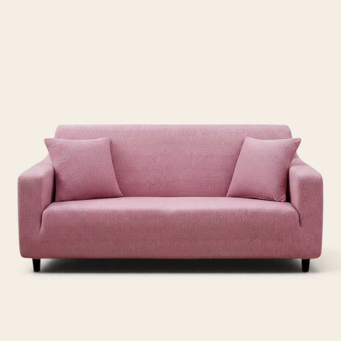 Sofa Cover – Spotted – Soft Blush