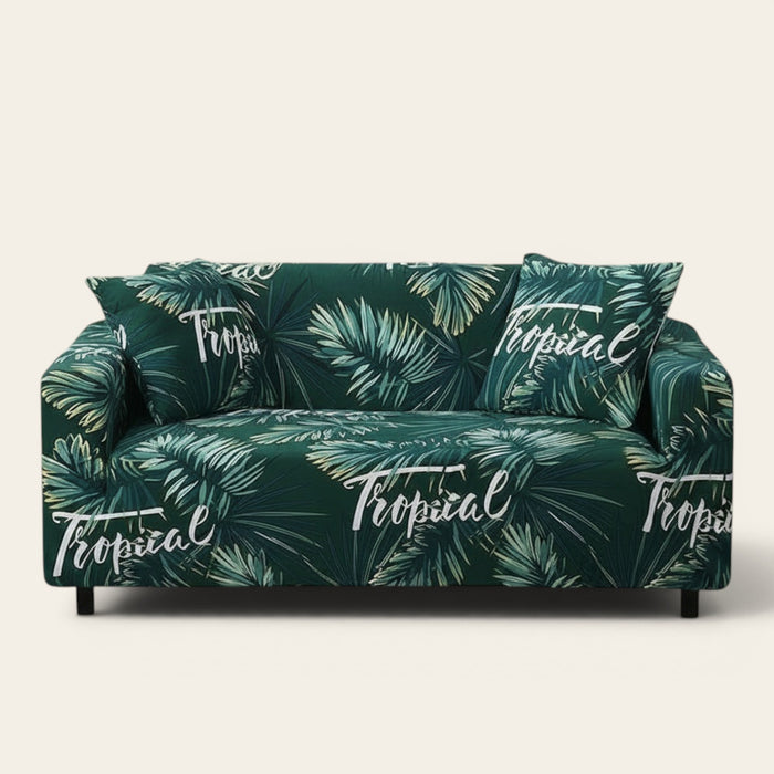 Sofa Cover – Tropical Print – Forest