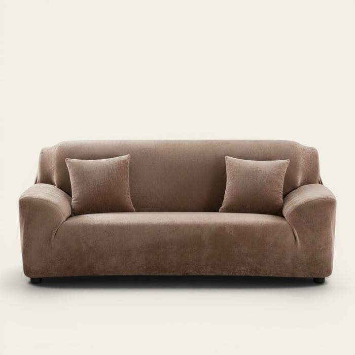 Sofa Cover – Velvet – Honey