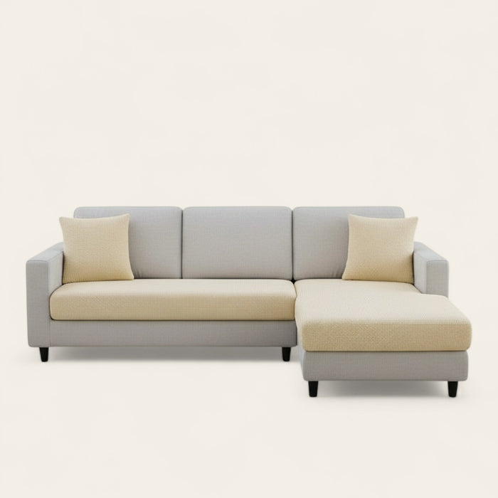 Sofa Cushion Cover – Jacquard – Bouclé Sand