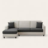 Sofa Cushion Cover – Jacquard – Charcoal