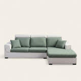 Sofa Cushion Cover – Plain Stretch Compact – Sage Mist