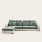 Sofa Cushion Cover – Plain Stretch – Sage Mist