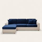 Sofa Cushion Cover – Velvet Plush – Midnight Navy
