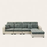 Sofa Cushion Cover – Velvet Smooth – Sage Mist
