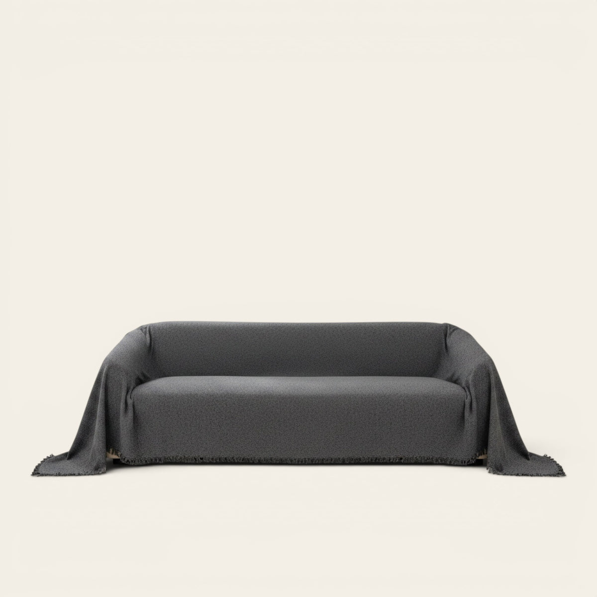 Sofa Throw – Plain Stretch – Charcoal