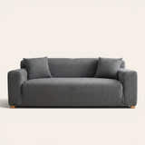 Sofa Cover – Corduroy – Steel Gray