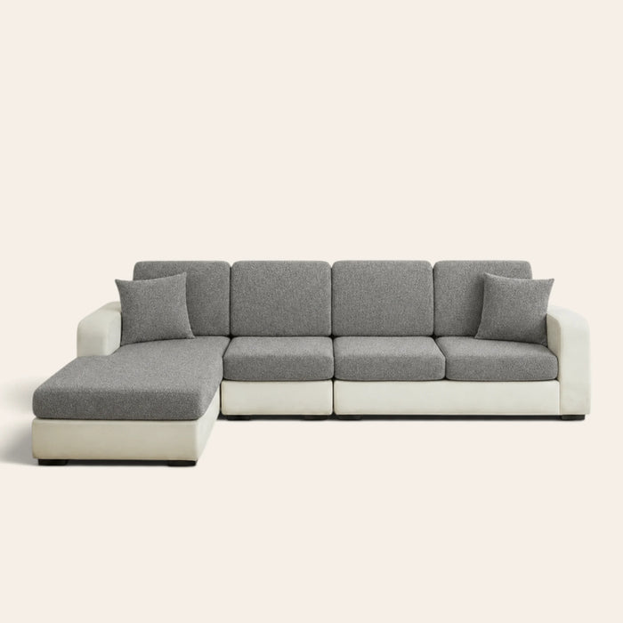 Sofa Cushion Cover – Knit – Stone Grey