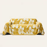 Sofa Throw – Bloom Elegance – Golden Bloom