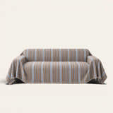 Sofa Throw – Metro Stripe – Slate Blue