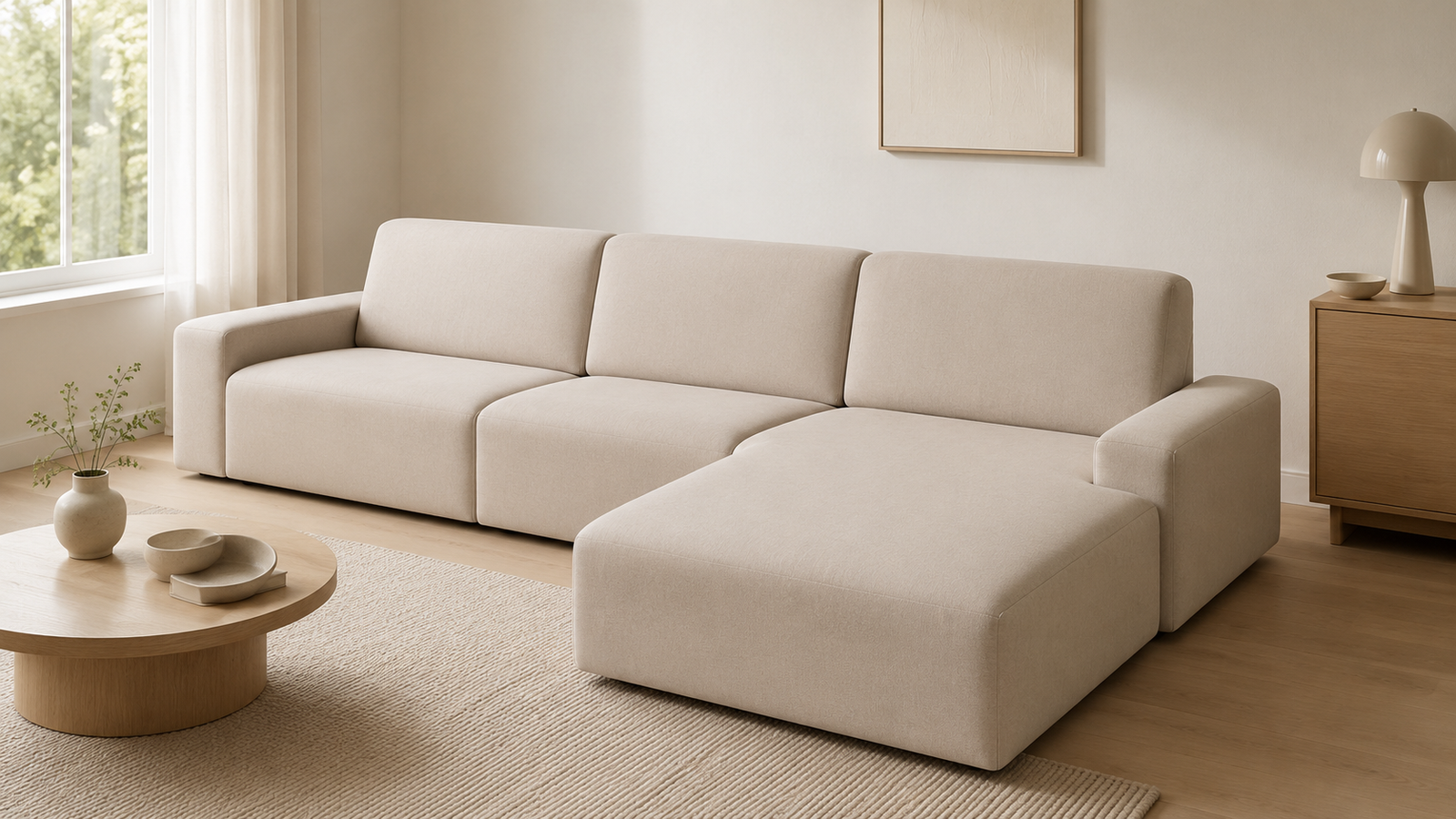 How to Cover a Sofa with a Chaise or Sectional Section