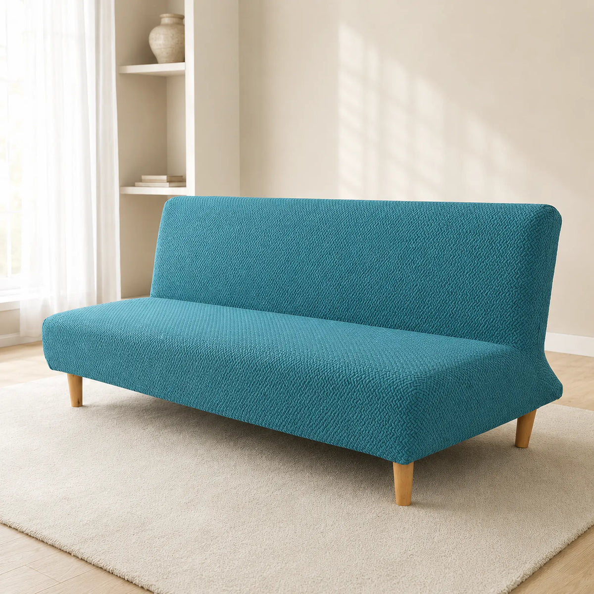 Sofa Bed Cover – Polar Fleece – Teal