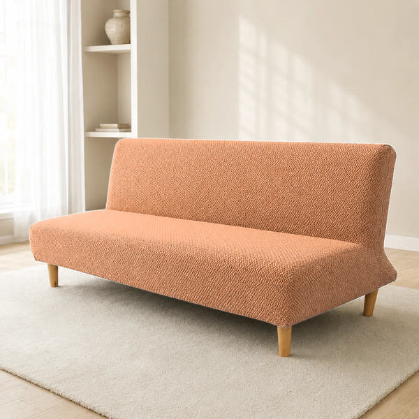 Sofa Bed Cover – Polar Fleece – Apricot