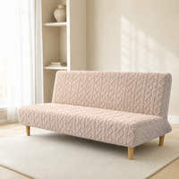 Sofa Bed Cover – Cable Knit – Oatmeal Cream