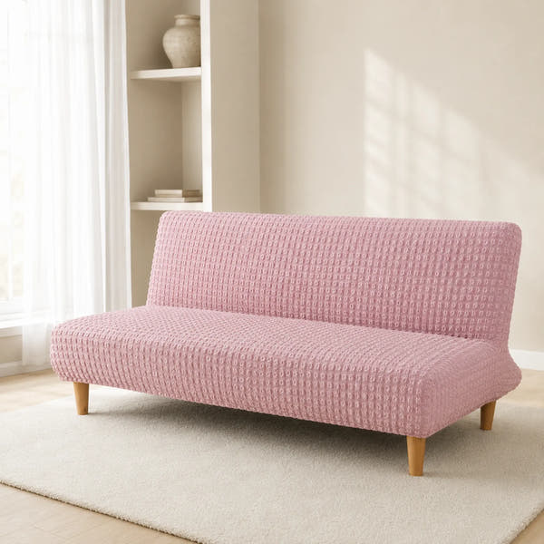 Sofa Bed Cover – Waffle – Sand Beige