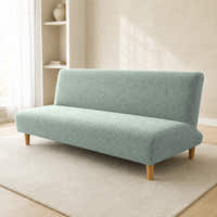 Sofa Bed Cover – Polar Fleece – Sage Green