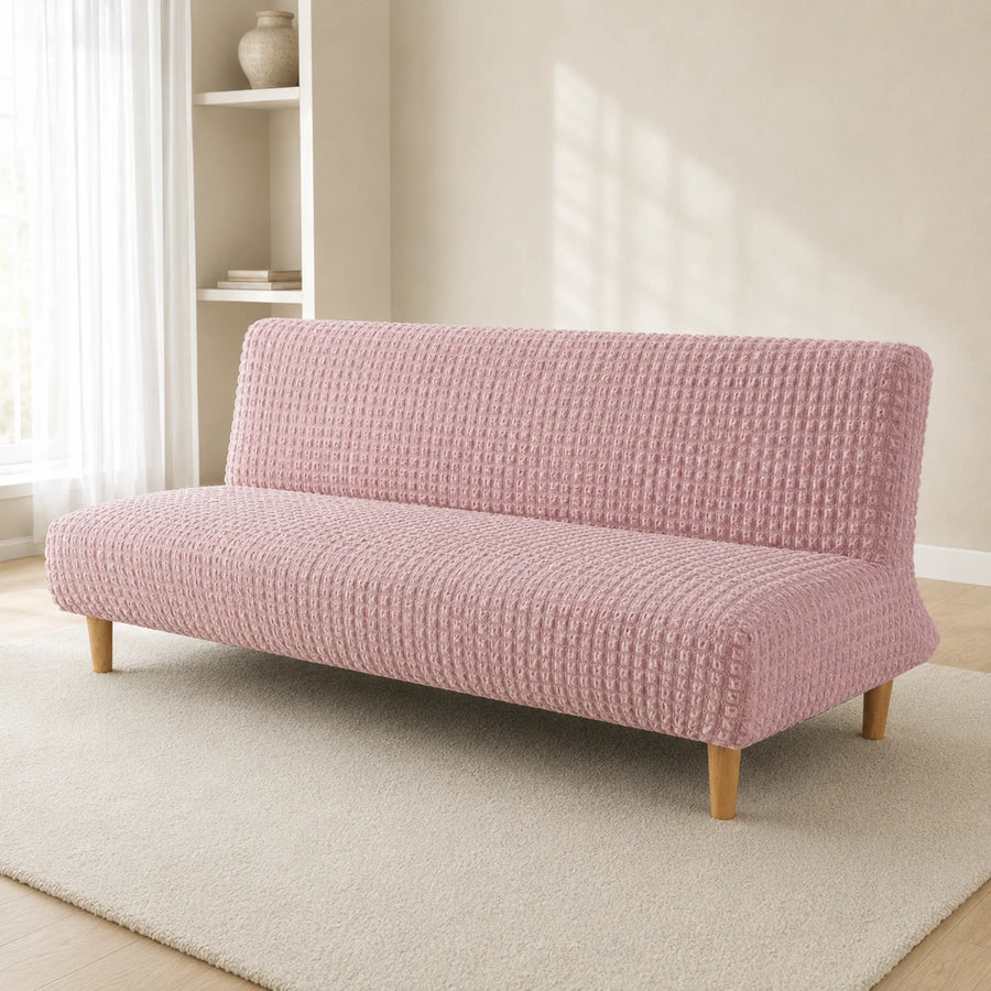 Sofa Bed Cover – Waffle – Sand Beige