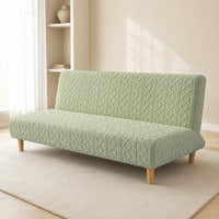 Sofa Bed Cover – Cable Knit – Sage Green