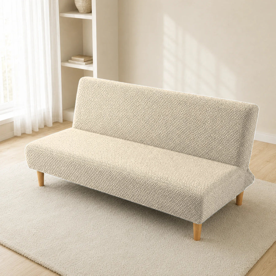 Sofa Bed Cover – Polar Fleece – Cream