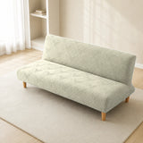 Sofa Bed Cover – Geometric Jacquard – Sage Green