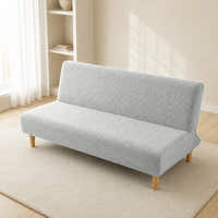 Sofa Bed Cover – Polar Fleece – Cloud Grey