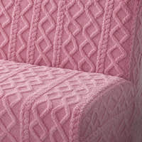 Sofa Bed Cover – Cable Knit – Rose Pink