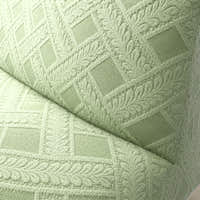 Sofa Bed Cover – Diamond Jacquard – Sage Green