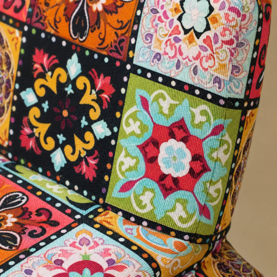 Sofa Bed Cover – Folk Tile – Multicolor