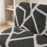 Sofa Bed Cover – Geometric – Charcoal