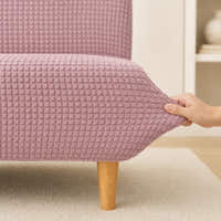 Sofa Bed Cover – Waffle – Sand Beige