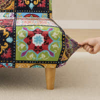Sofa Bed Cover – Folk Tile – Multicolor