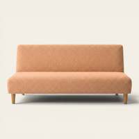 Sofa Bed Cover – Polar Fleece – Apricot
