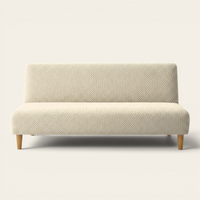 Sofa Bed Cover – Polar Fleece – Cream