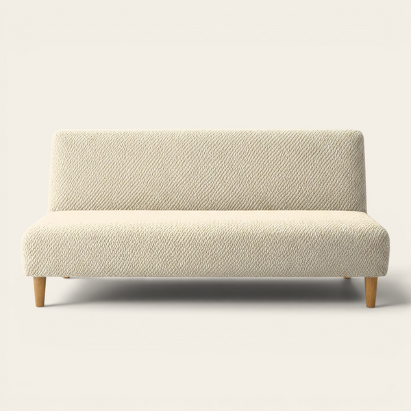 Sofa Bed Cover – Polar Fleece – Cream