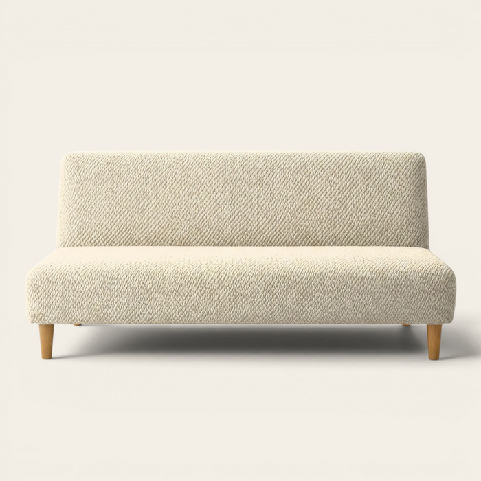 Sofa Bed Cover – Polar Fleece – Cream