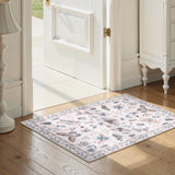 Covaba modern parisian insect doormat in soft blush, styled in a room setting, view 2